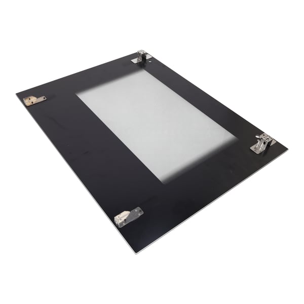 Glass front panel