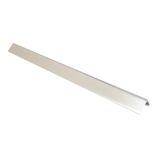 Glass Shelf Handle Silver Strip
