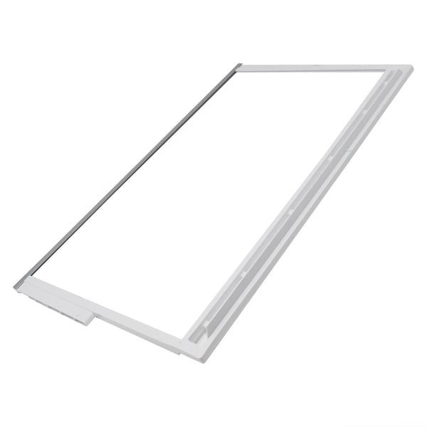 Glass Plate Shelf with Edge Trims