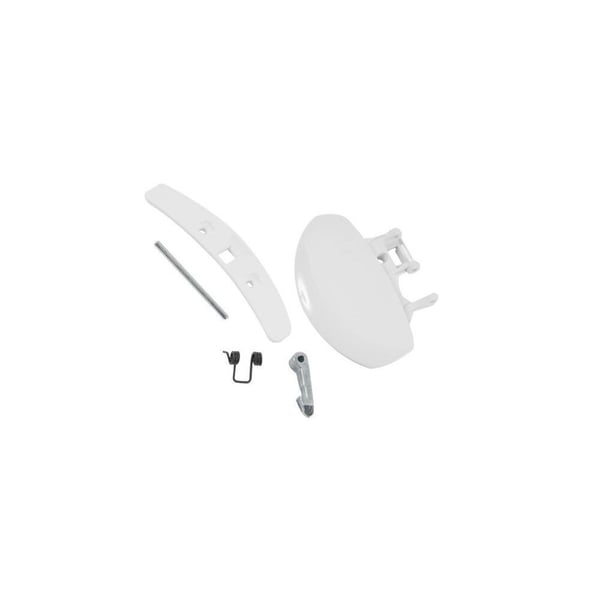 White Door Handle Latch Catch  Kit