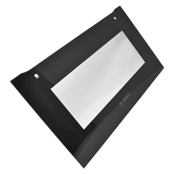 Glass front panel