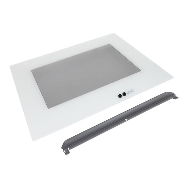 Glass front panel
