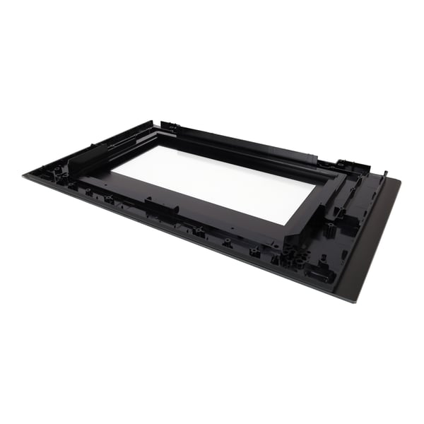 Glass front panel