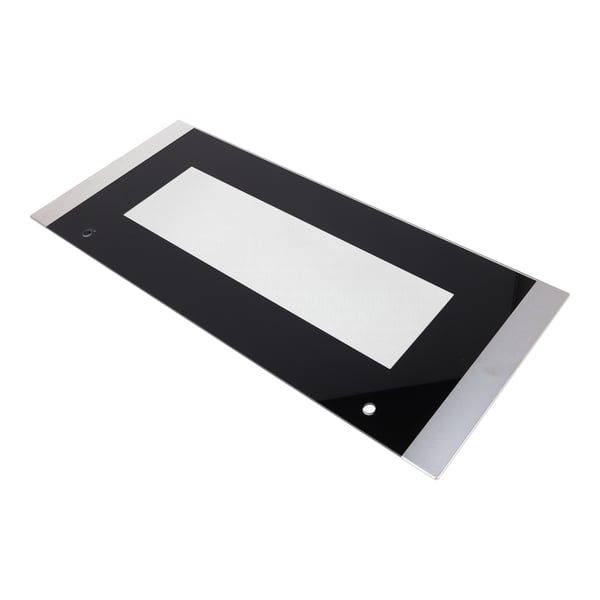 Glass front panel
