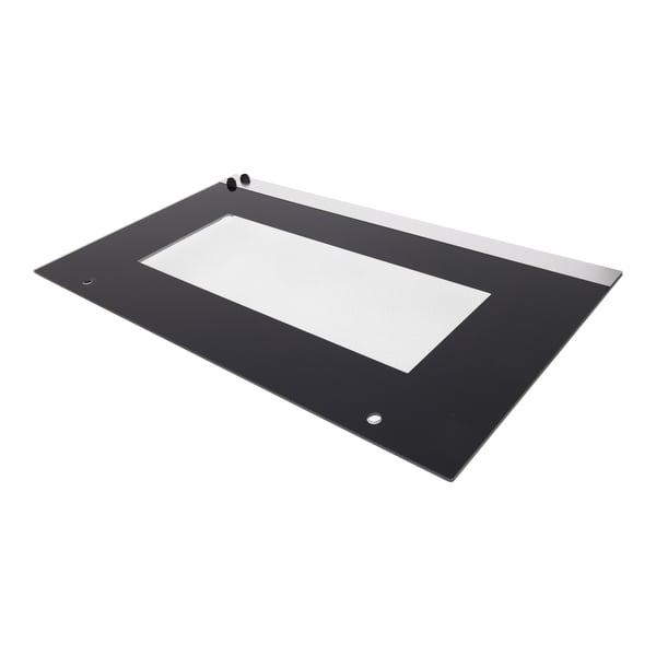 Glass front panel