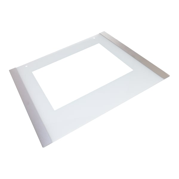Glass front panel