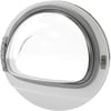 Bosch Tumble Dryer Window Door Hinge & Glass Complete Silver - Image 2