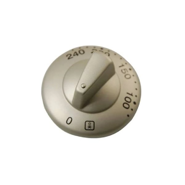Main Oven Silver Control Knob