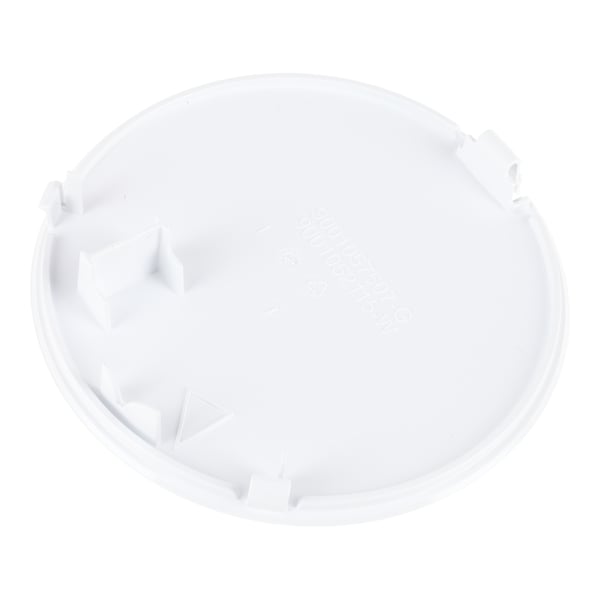 Flap White Cover Round