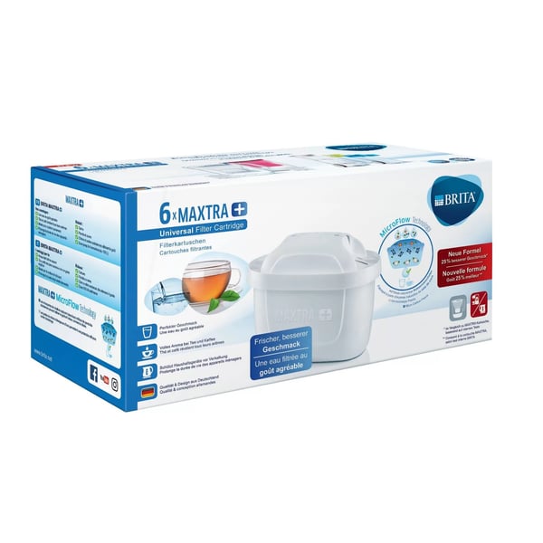 BRITA MAXTRA+ Water Filter Cartridges 6 pack