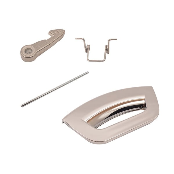 Chrome Silver Door Handle Spring & Hook Kit