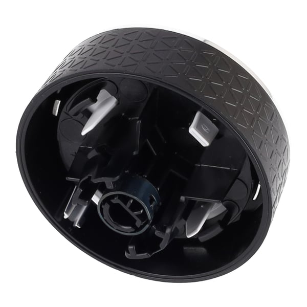 Wash Timer Knob Dial, White and Black