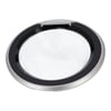Hotpoint Washing Machine Door Frame And Glass with Handle, Silver and Black - Image 7