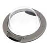 Hotpoint Washing Machine Door Frame Glass & Handle Black - Image 2