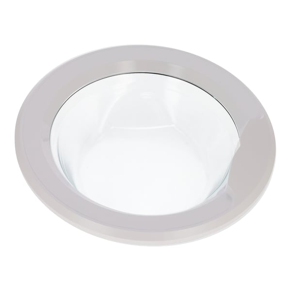 White Door Frame Handle & Glass 