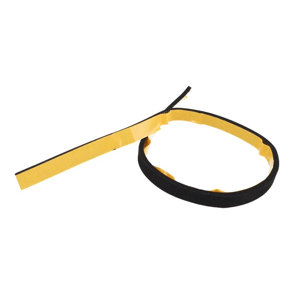 Glass front panel seal