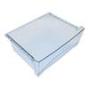 Haier Fridge & Freezer 0060206478 Crisper for vegetables transparent light blue colour - Image 1