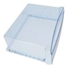 Haier Fridge & Freezer 0060206478 Crisper for vegetables transparent light blue colour - Image 3