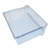 Haier Fridge & Freezer 0060206478 Crisper for vegetables transparent light blue colour - Image 4