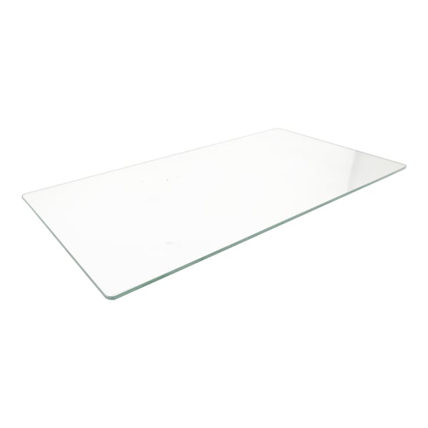 Freezer glass shelf