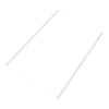 Candy Fridge & Freezer Clear Glass Shelf With White Edge Trims - Image 6