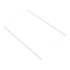 Candy Fridge & Freezer Clear Glass Shelf With White Edge Trims - Image 7