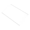 Candy Fridge & Freezer Clear Glass Shelf With White Edge Trims - Image 11