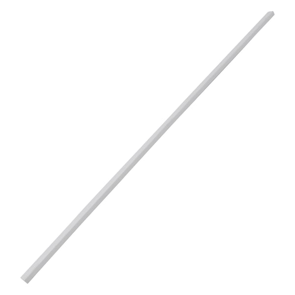 Glass Shelf Front White Trim