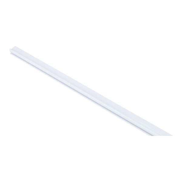 Glass shelf rear trim