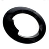Indesit Washing Machine Black Door Frame & Glass - Image 1