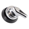 Smeg Cooker & Hob Control Knob, Silver & Black - Image 2