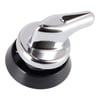 Smeg Cooker & Hob Control Knob, Silver & Black - Image 3