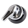 Smeg Cooker & Hob Control Knob, Silver & Black - Image 5