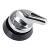 Smeg Cooker & Hob Control Knob, Silver & Black - Image 10