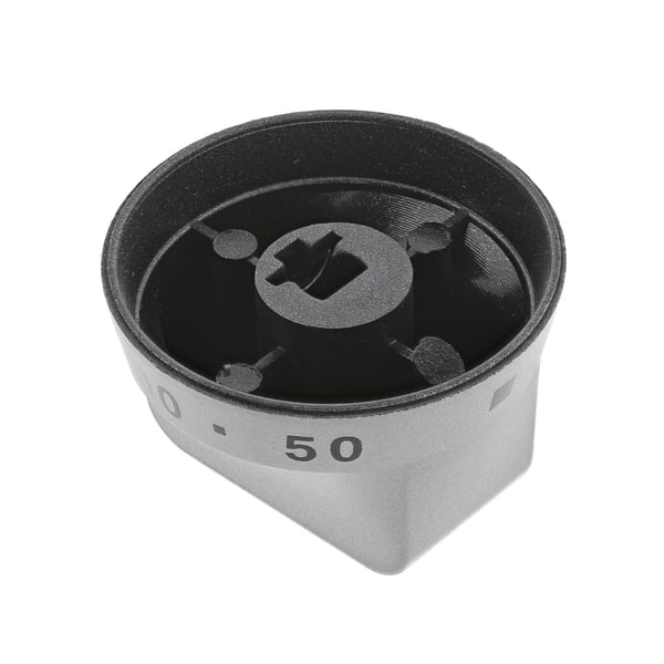 Knob Temperature Silver 