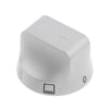 Zanussi Cooker & Hob Oven Function Selector Knob Silver - Image 2