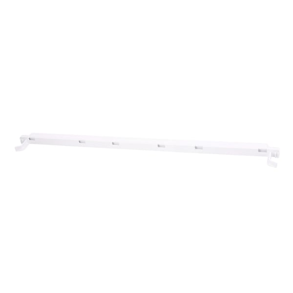 Glass Shelf Trim Rear  White 