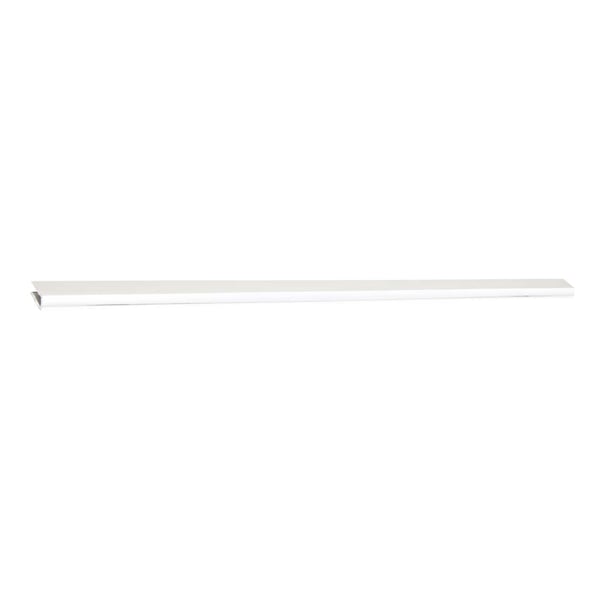Glass Shelf Front Edge Trim Silver 