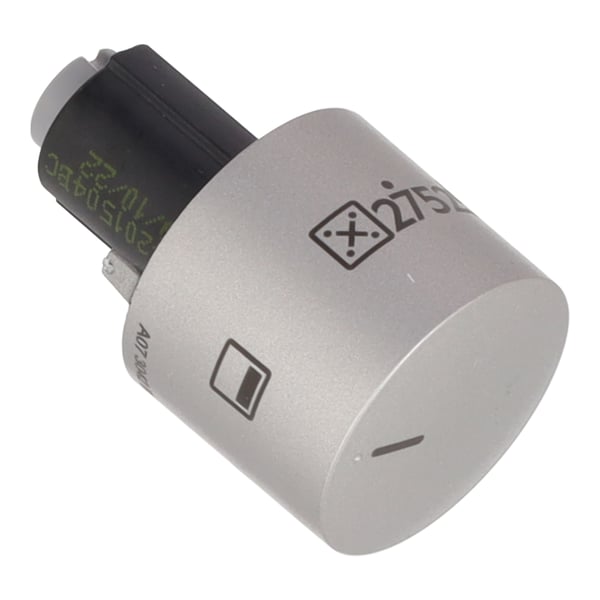 Knob Temperature Inox Silver