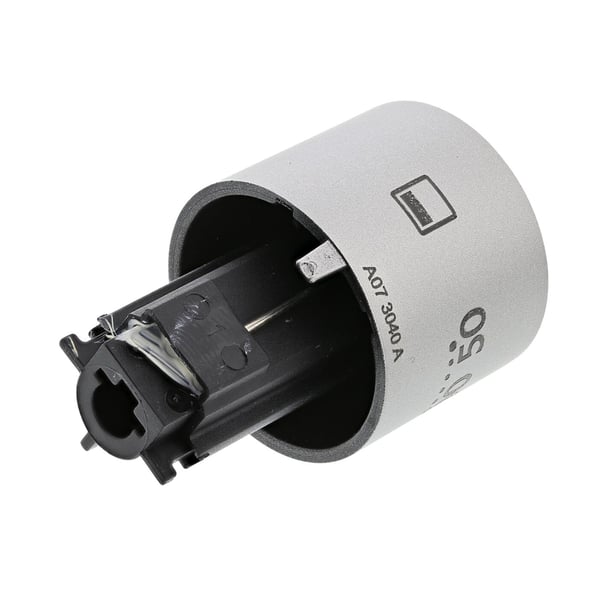 Temperature Control Knob Silver