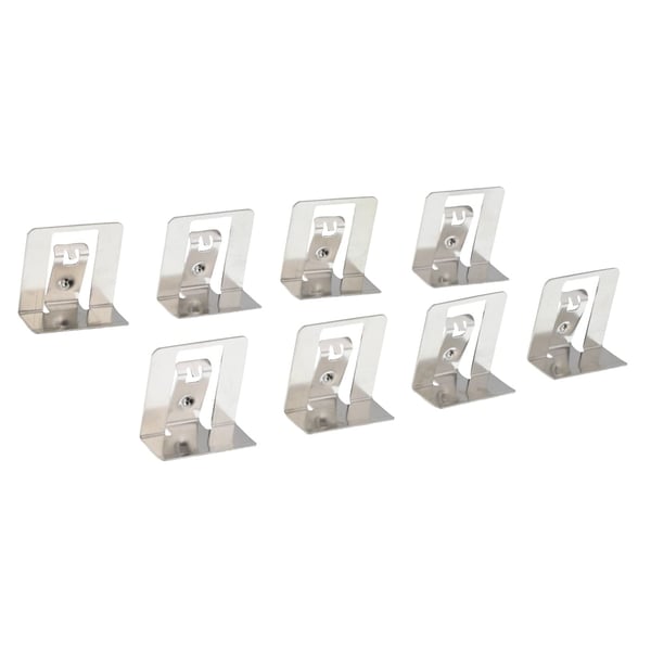Hob Top Mounting Fixing Kit Brackets x 8 