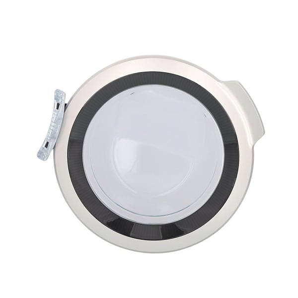Door Glass Handle & Hinge Silver