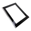 John Lewis Cooker & Hob Front Glass Black 592 X 470mm - Image 2