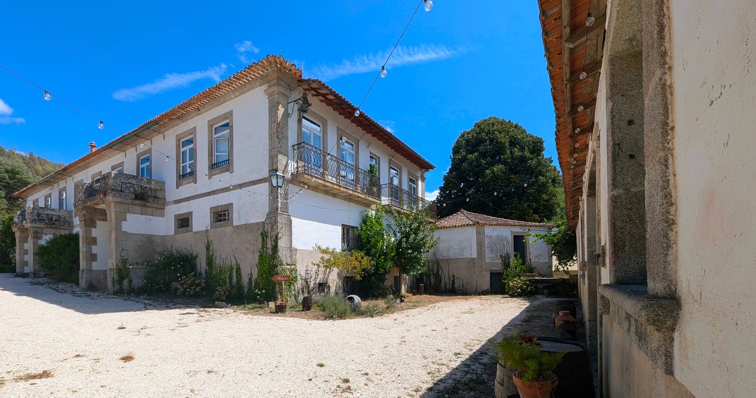 O solar Terra Verde e os seus jardins
