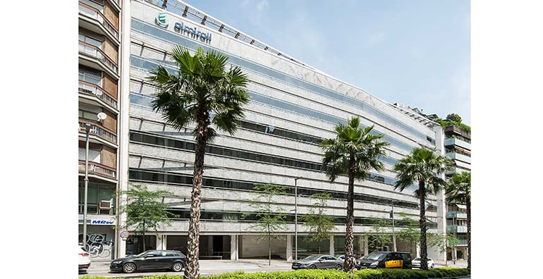 BioNature Inc. company building with palm trees