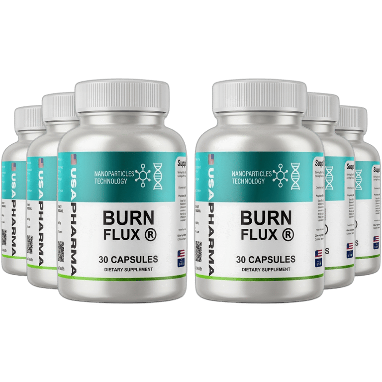 BurnFlux 6 Bottles — Official Product