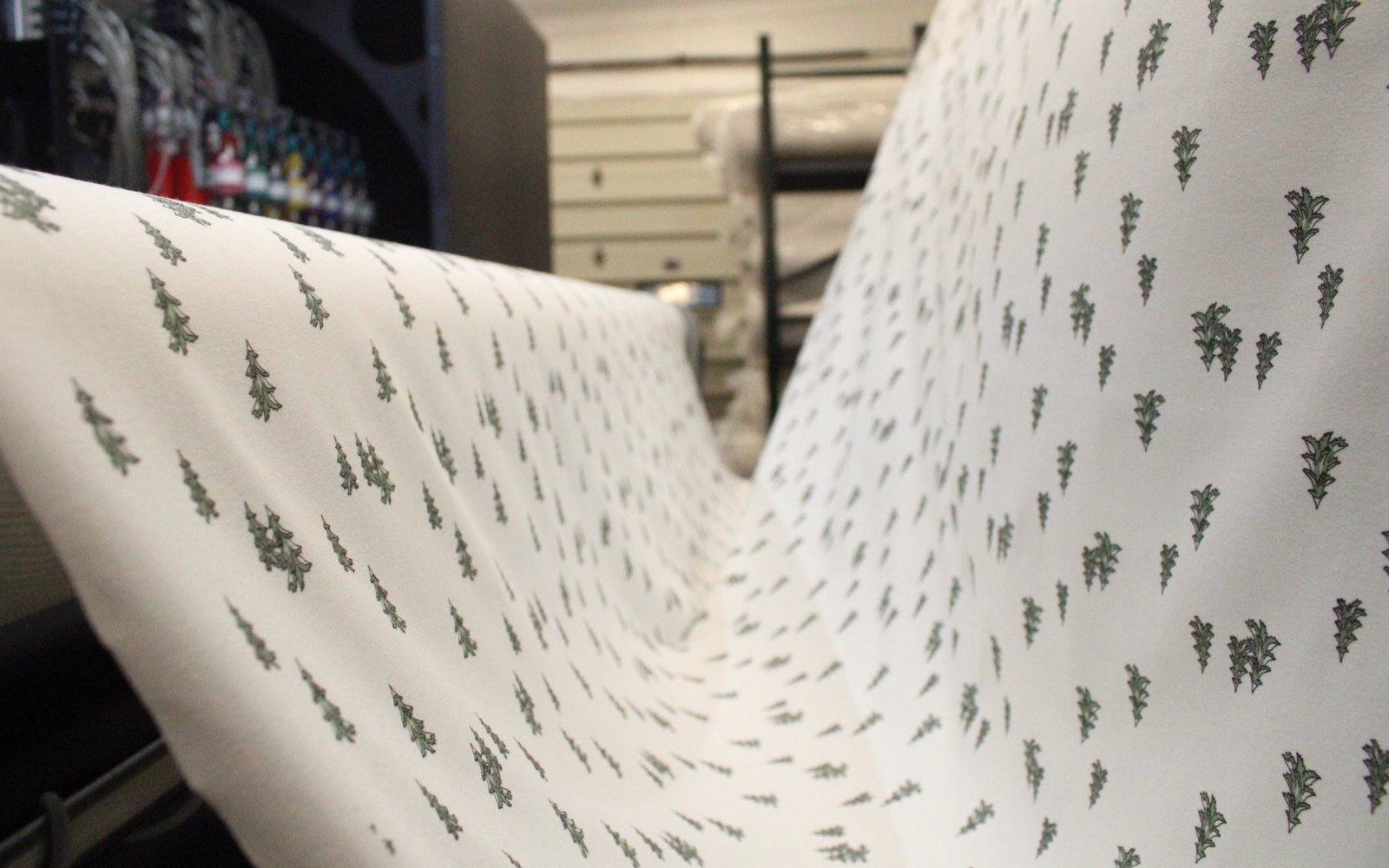 printing custom fabric for little cocalico customer