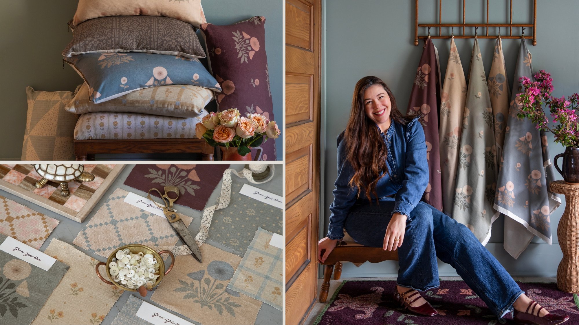 little cocalico jenni yolo collab for fabric home decor
