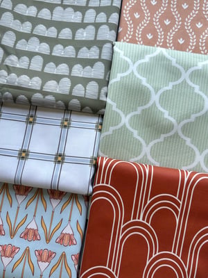 Pre-Printed Sateen