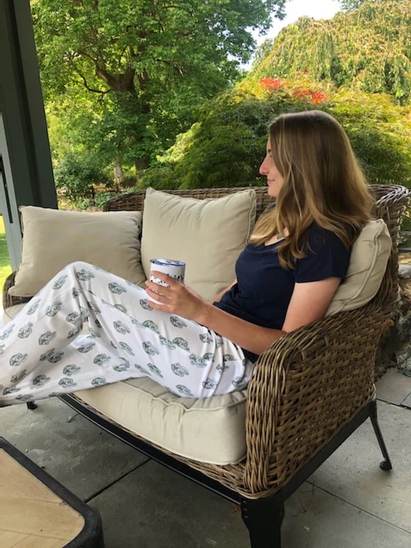 pajama pants from gillian valentine